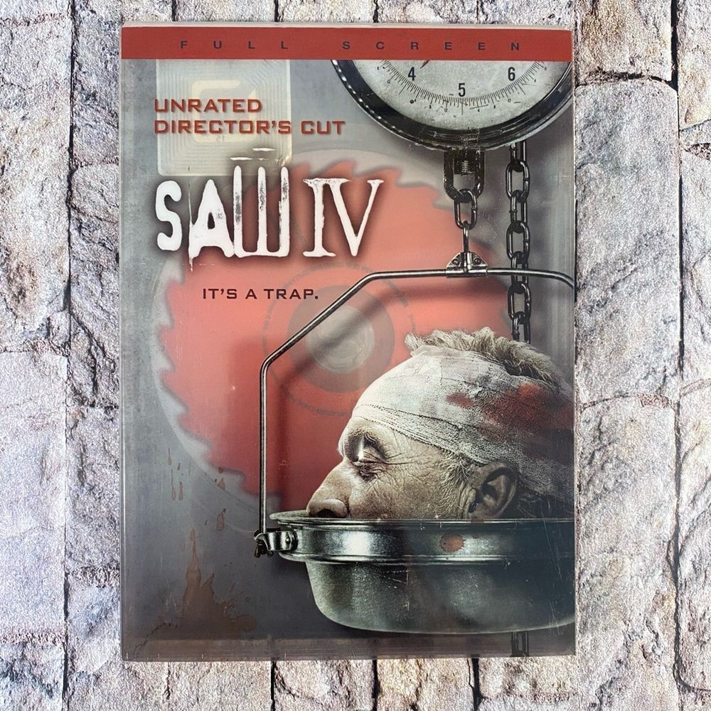 Saw IV Unrated Directors Cut Full Screen Version Lions Gate